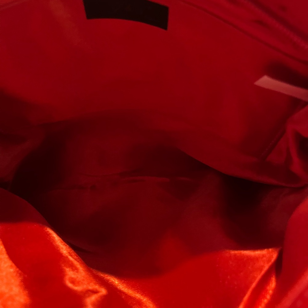 BUNDLE Whiting & Davis Red Bag & Taupe Bag both are metal mesh versatile bags - Picture 8 of 14